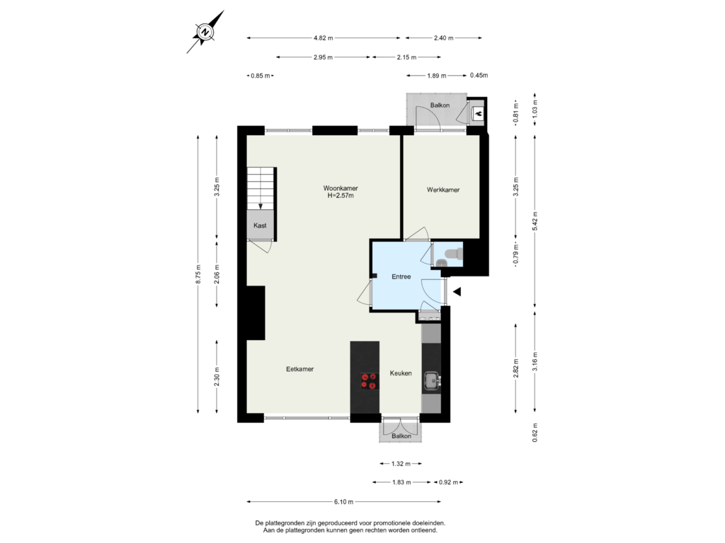 Bekijk plattegrond van 3de Verdieping van Hendrik Ravesteijnplein 29