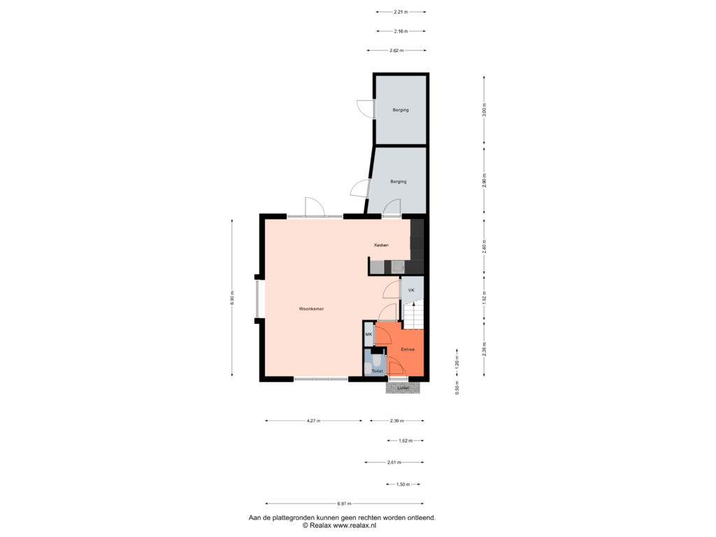 View floorplan of Begane grond of Stentorlaan 67