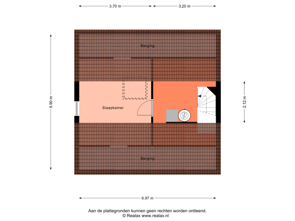 View floorplan of Verdieping 2 of Stentorlaan 67