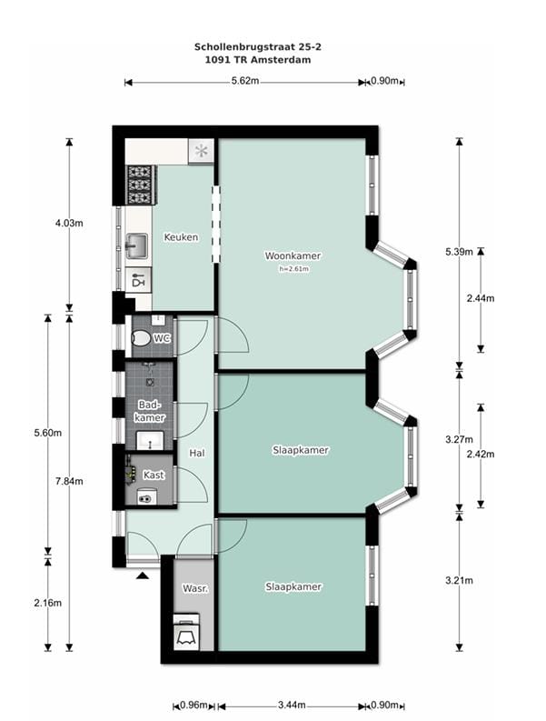 Foto 27 van Schollenbrugstraat 25-2