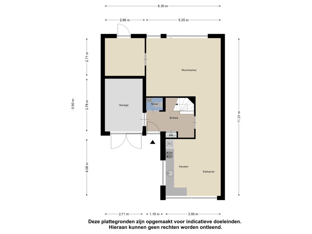 Bekijk plattegrond van Begane Grond van Tonny van Leeuwenlaan 21