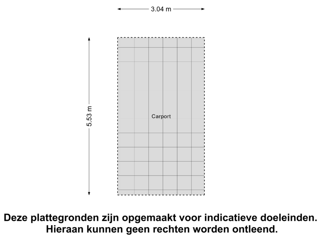 Bekijk plattegrond van Carport van Tonny van Leeuwenlaan 21