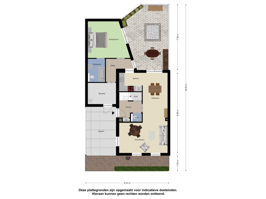 Bekijk plattegrond van Begane Grond _Tuin van Magnolia 9