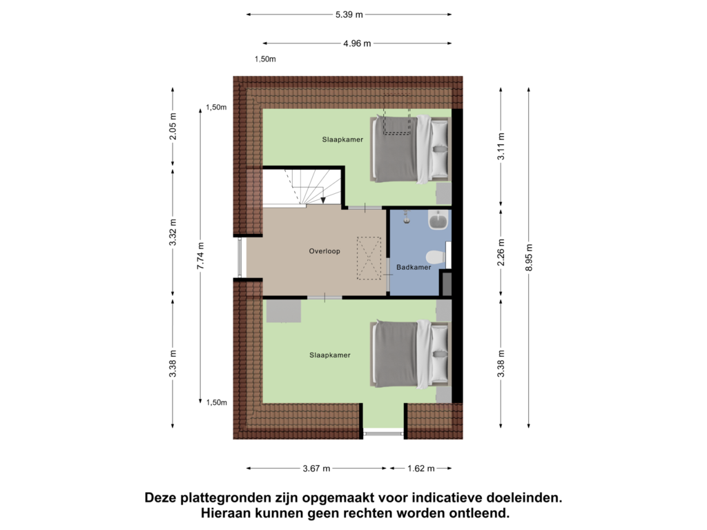 Bekijk plattegrond van Eerste Verdieping van Magnolia 9