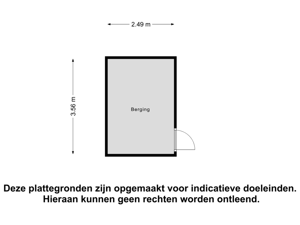 Bekijk plattegrond van Berging van J.P.Coenstraat 21