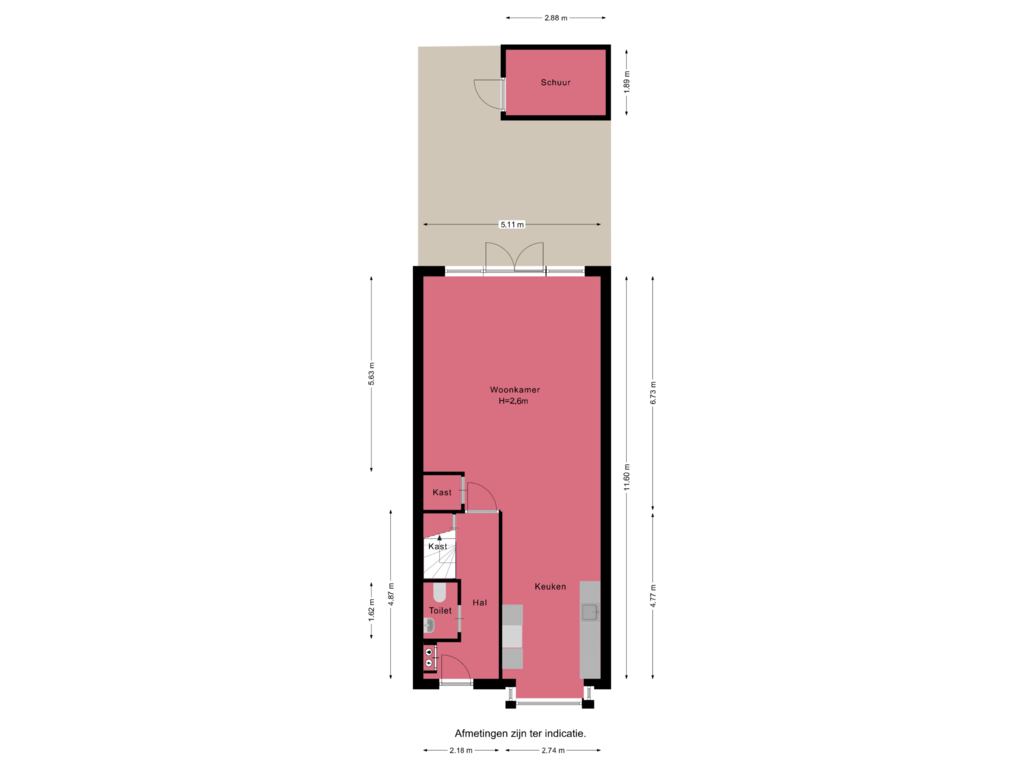 View floorplan of Perceel of Kalorama 84