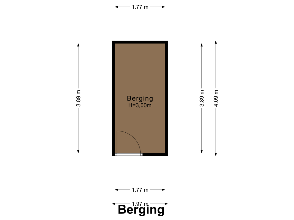 Bekijk plattegrond van Berging van Sphinxcour 6-H04