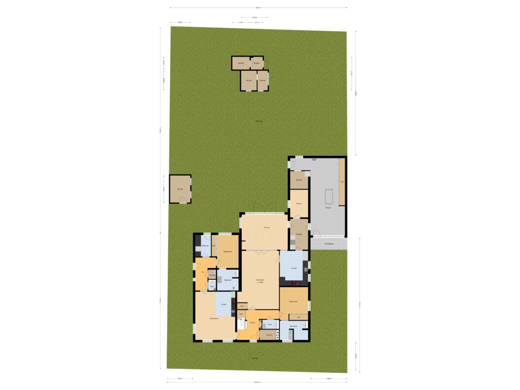 View floorplan of Situatie of Sint Janstraat 72