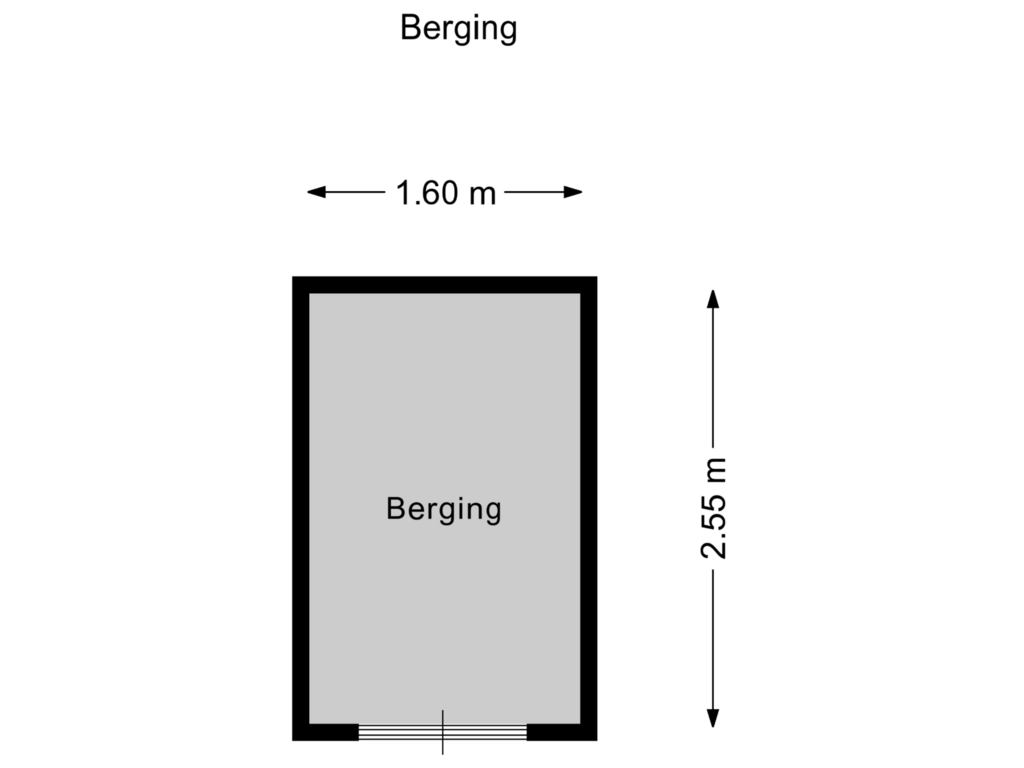 Bekijk plattegrond van Berging van Albatrospad 88