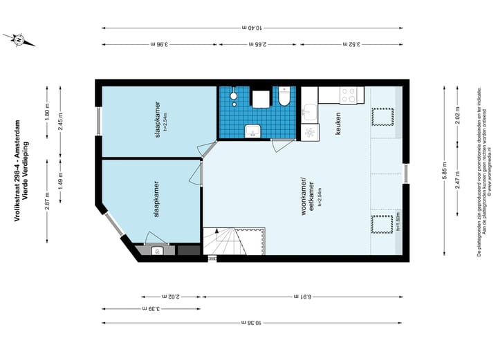 Foto 14 van Vrolikstraat 298-4