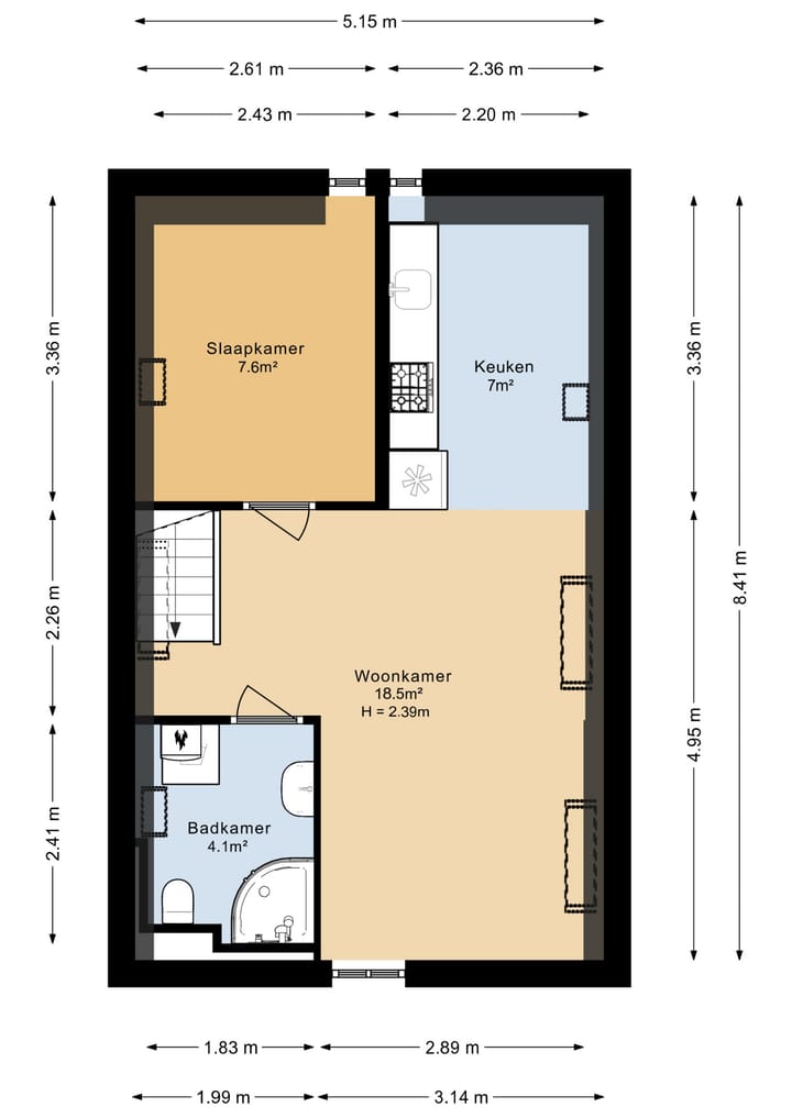 Foto 26 van Lange Lauwerstraat 34-B