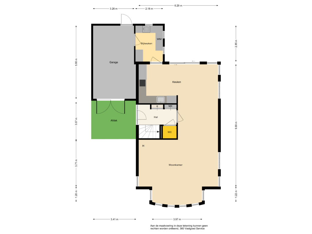 Bekijk plattegrond van Begane Grond van de Biezenbusse 10