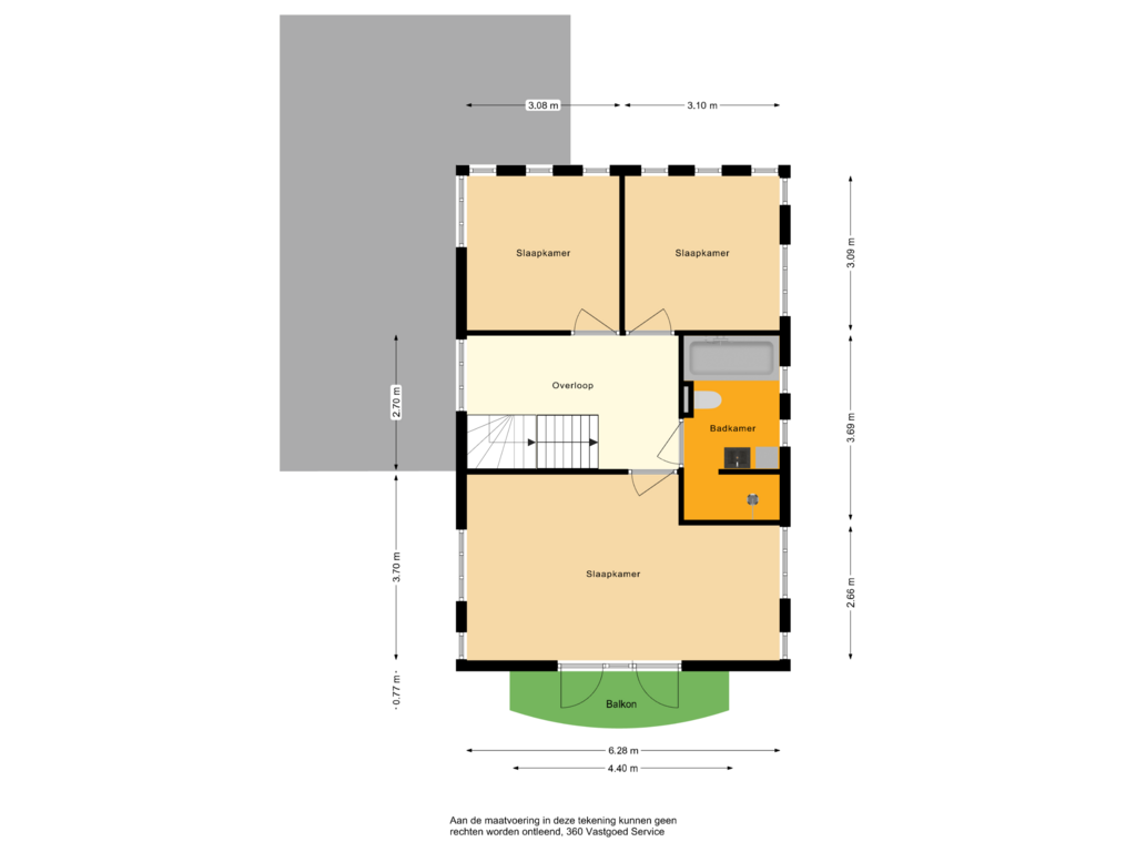 Bekijk plattegrond van 1e Verdieping van de Biezenbusse 10