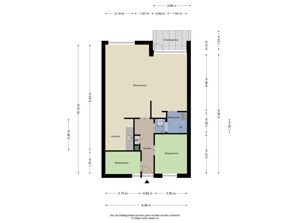 Bekijk plattegrond van Appartement van Andijkstraat 3