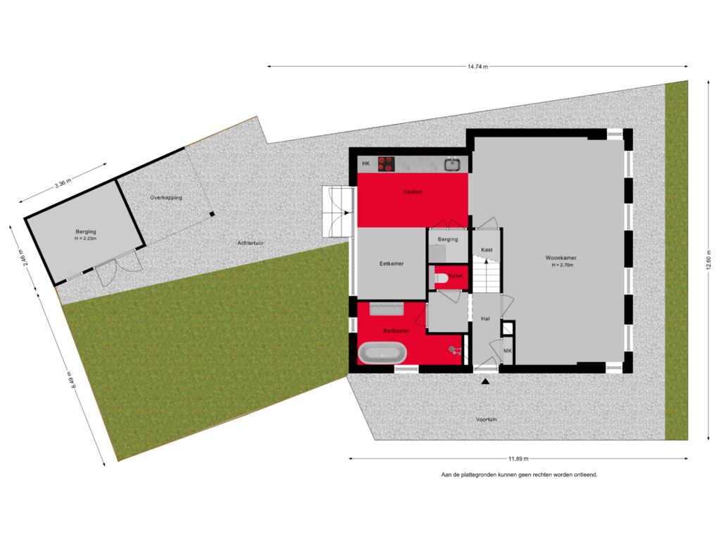 View floorplan of Situatie of Schuwacht 12