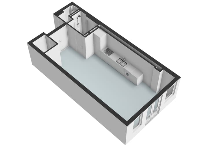 Foto 19 van Voetboogstraat 18-2V