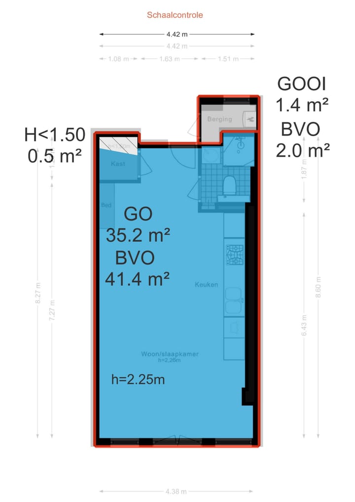 Foto 20 van Voetboogstraat 18-2V