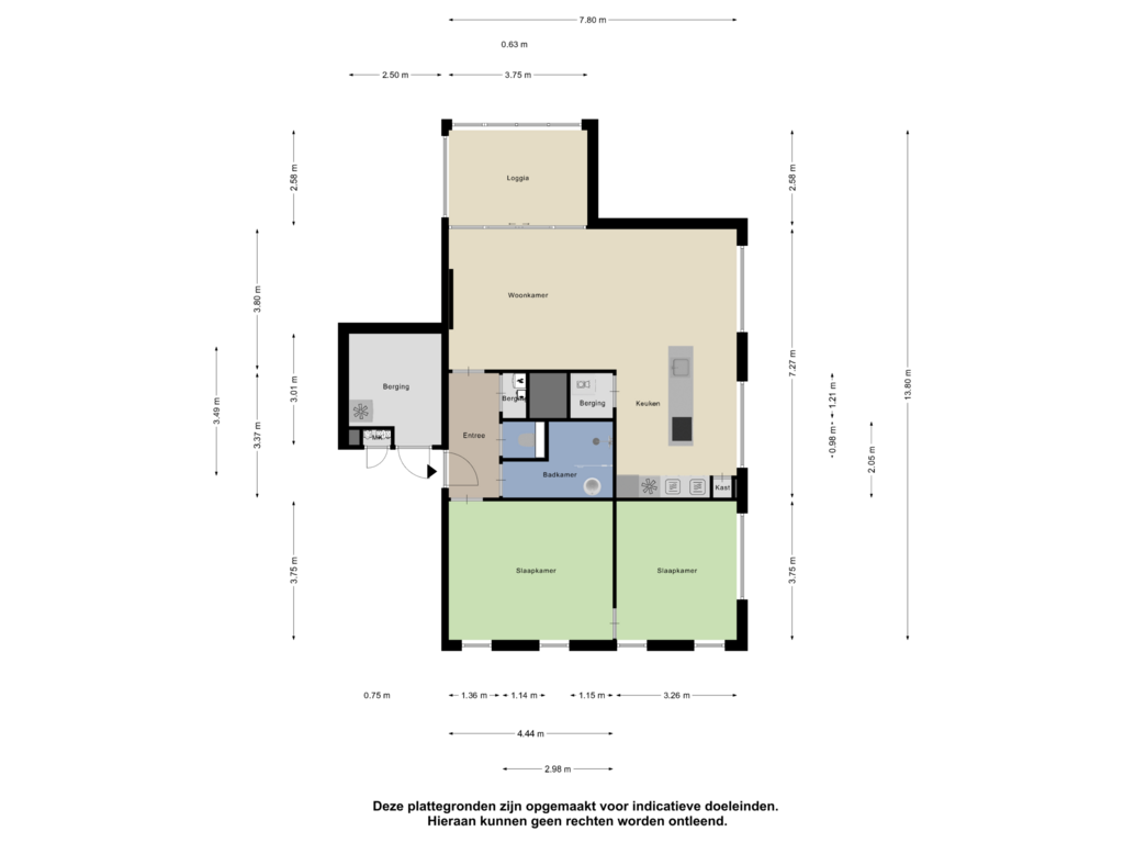 Bekijk plattegrond van Appartement van Straakvense Bosdijk 81