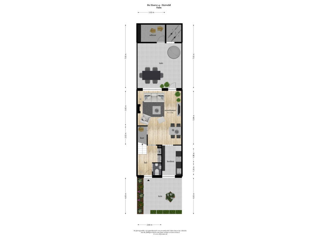 View floorplan of TUIN of De Hoeve 4