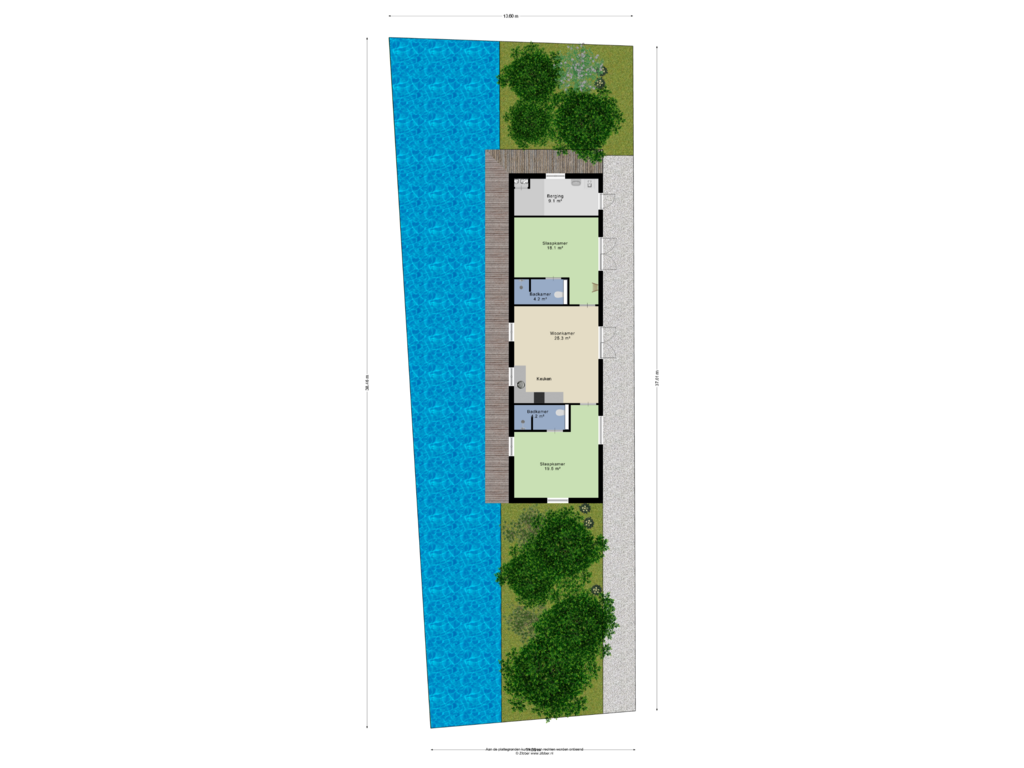 Bekijk plattegrond van Begane Grond_Tuin van Achterdijk 2-B