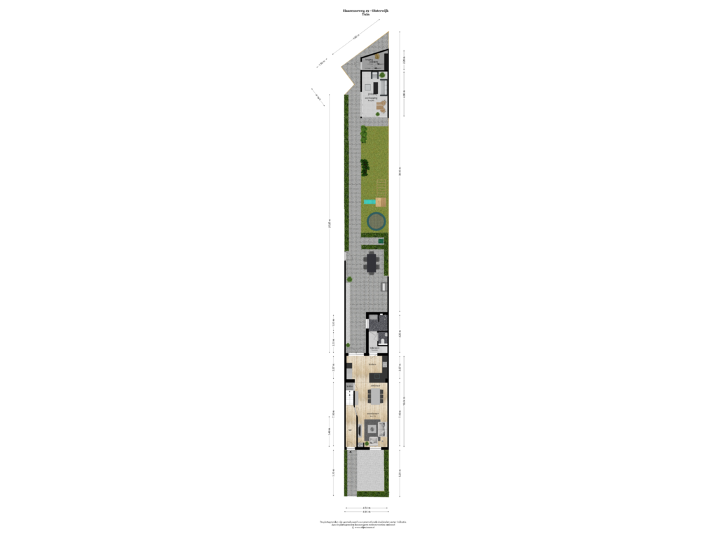 Bekijk plattegrond van TUIN van Haarenseweg 19