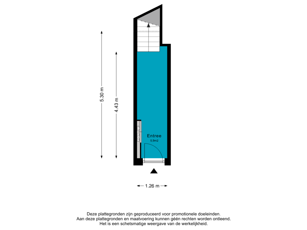 Bekijk plattegrond van Begane Grond van Gasthuisstraat 3