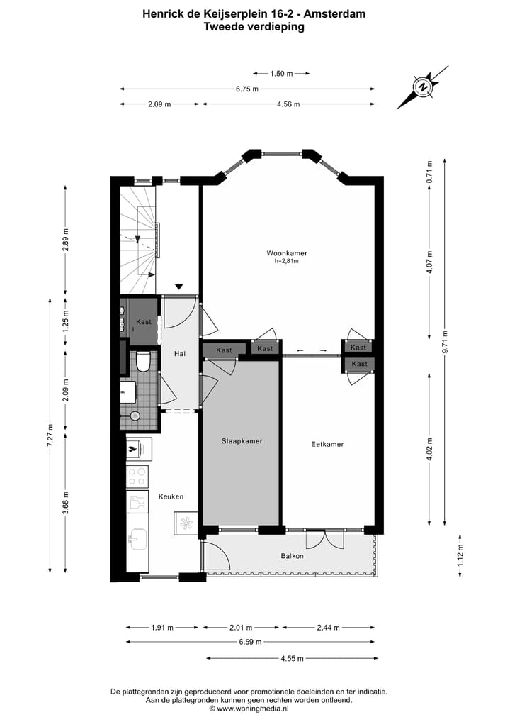 Foto 20 van Henrick de Keijserplein 16-2