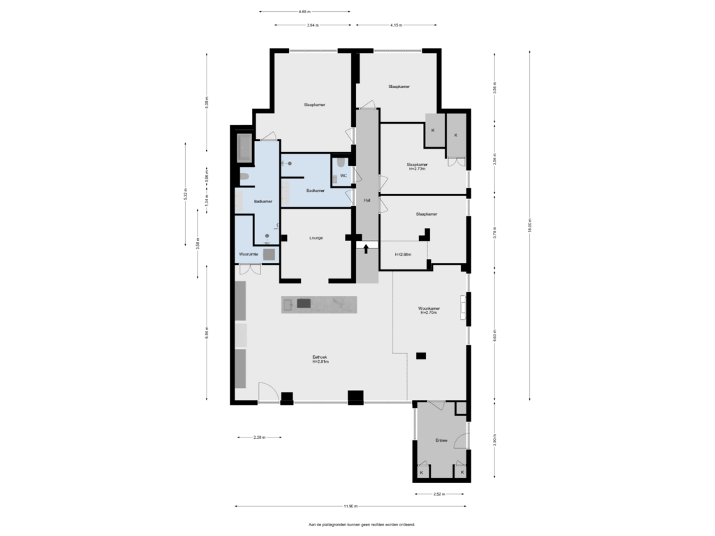 View floorplan of Begane Grond of Rijksstraatweg 346-A