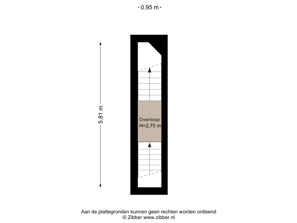 Bekijk plattegrond van Eerste Verdieping van Mijnsherenlaan 207-C