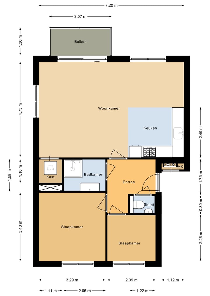 Foto 31 van Crocusstraat 12-B