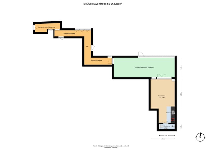 Foto 33 van Bouwelouwensteeg 52-D