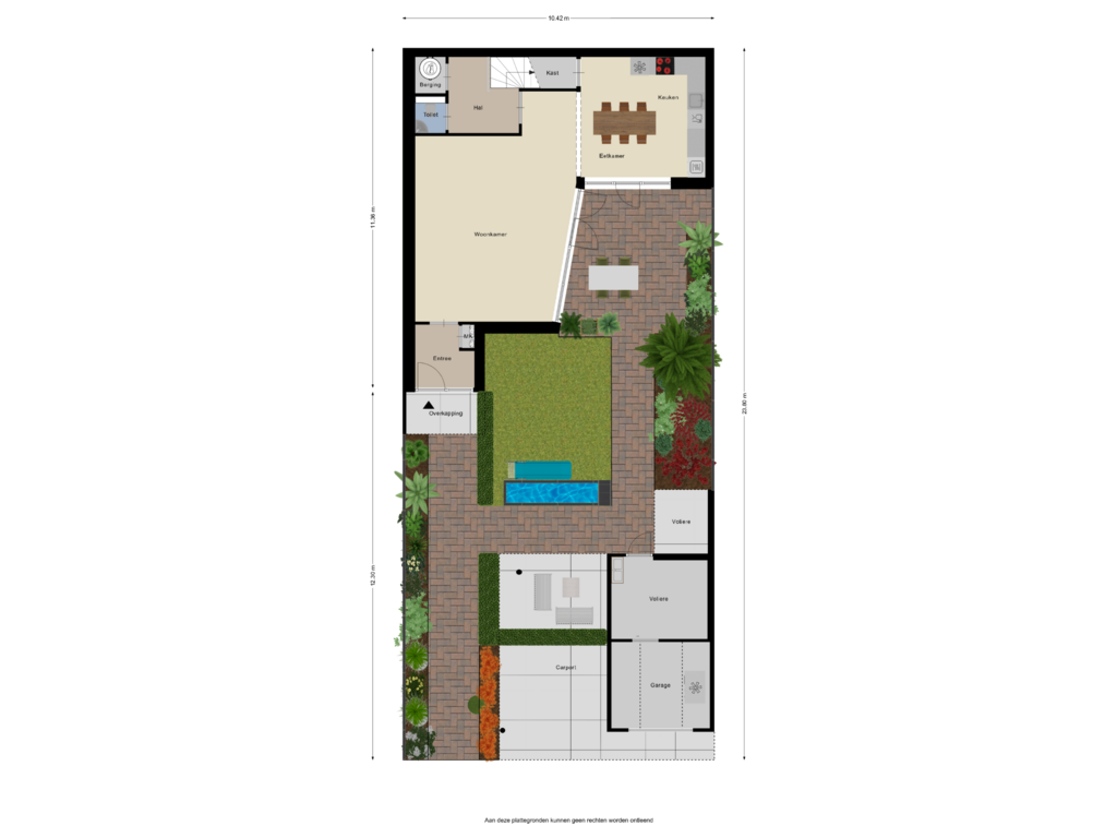 Bekijk plattegrond van Begane grond_Tuin van Huygensstraat 121