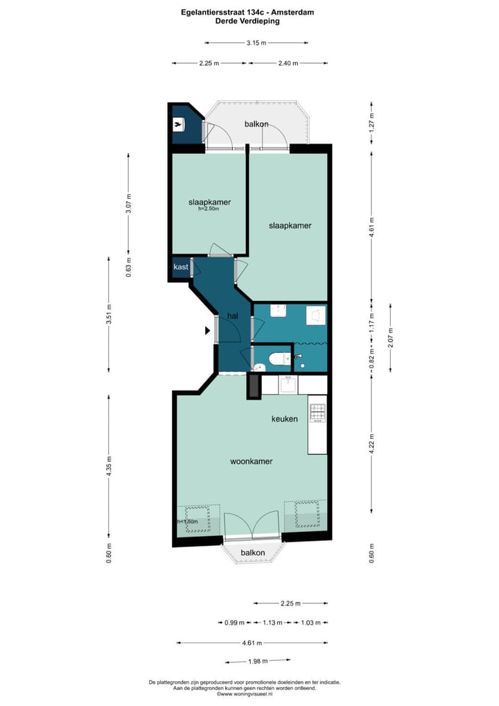 Foto 33 van Egelantiersstraat 134-C