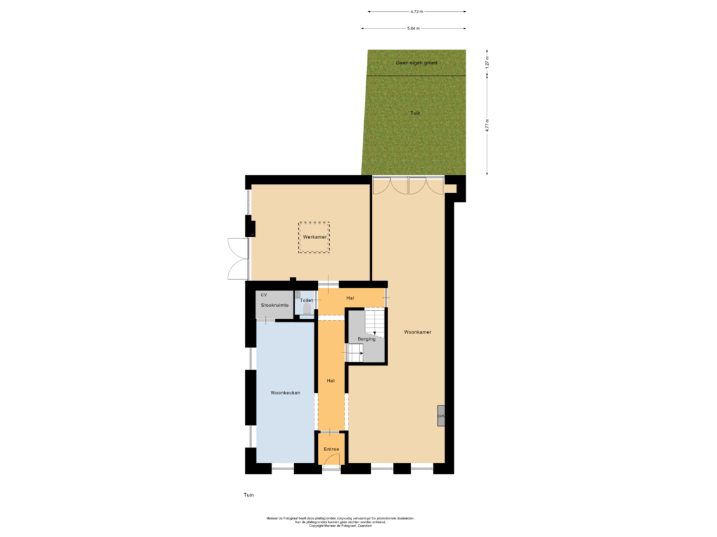 View floorplan of Tuin of Schans 15