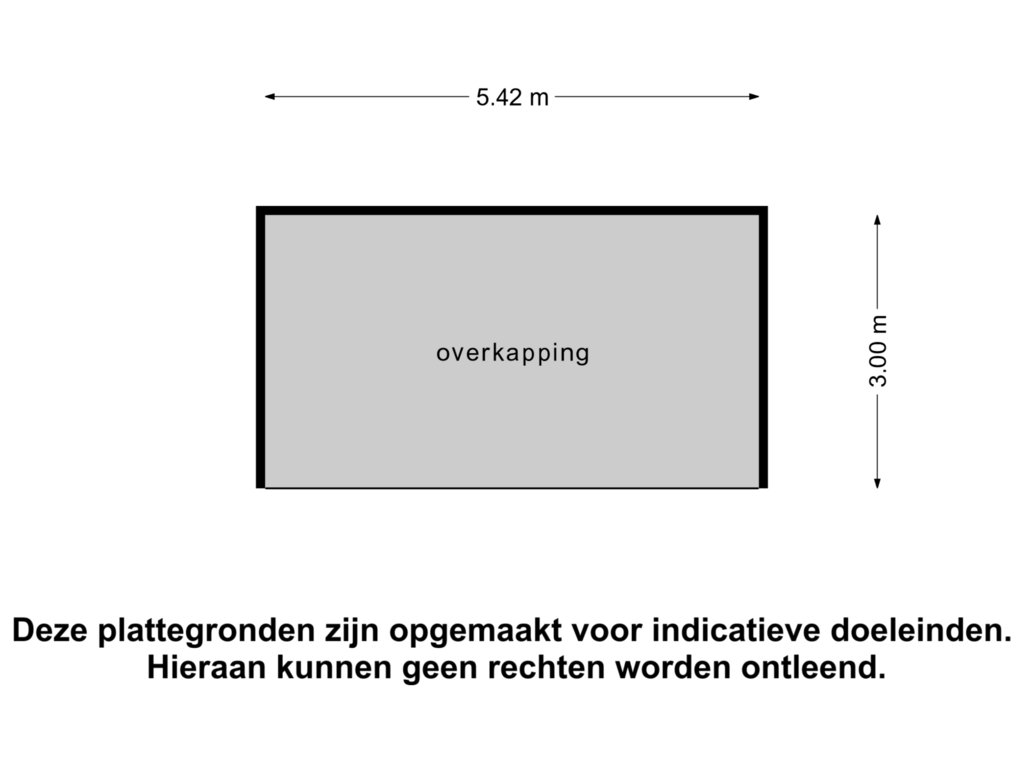 Bekijk plattegrond van Overkapping van Ringspoor 162