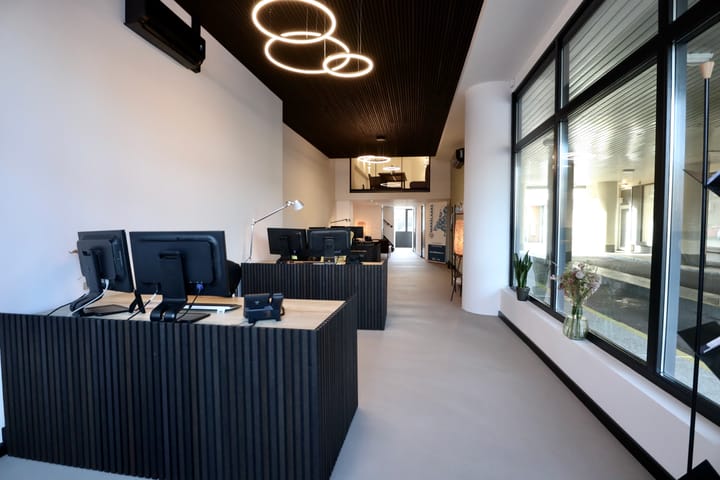 Een promotiefoto voor op kantoor