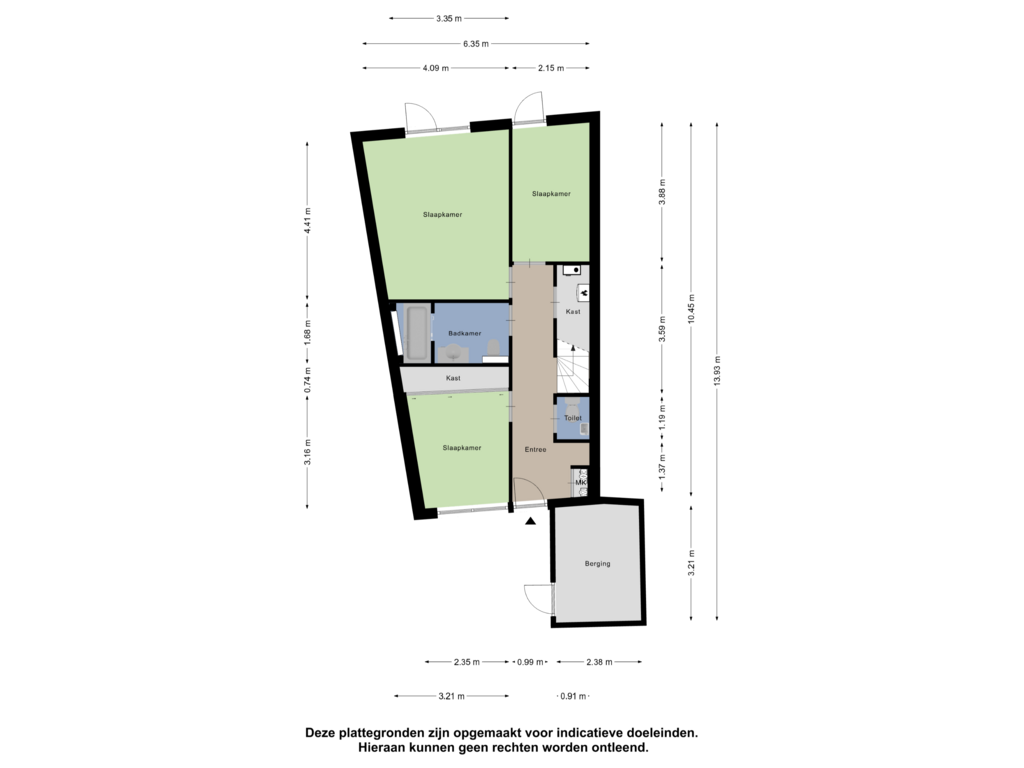 View floorplan of Begane grond of De Burcht 40