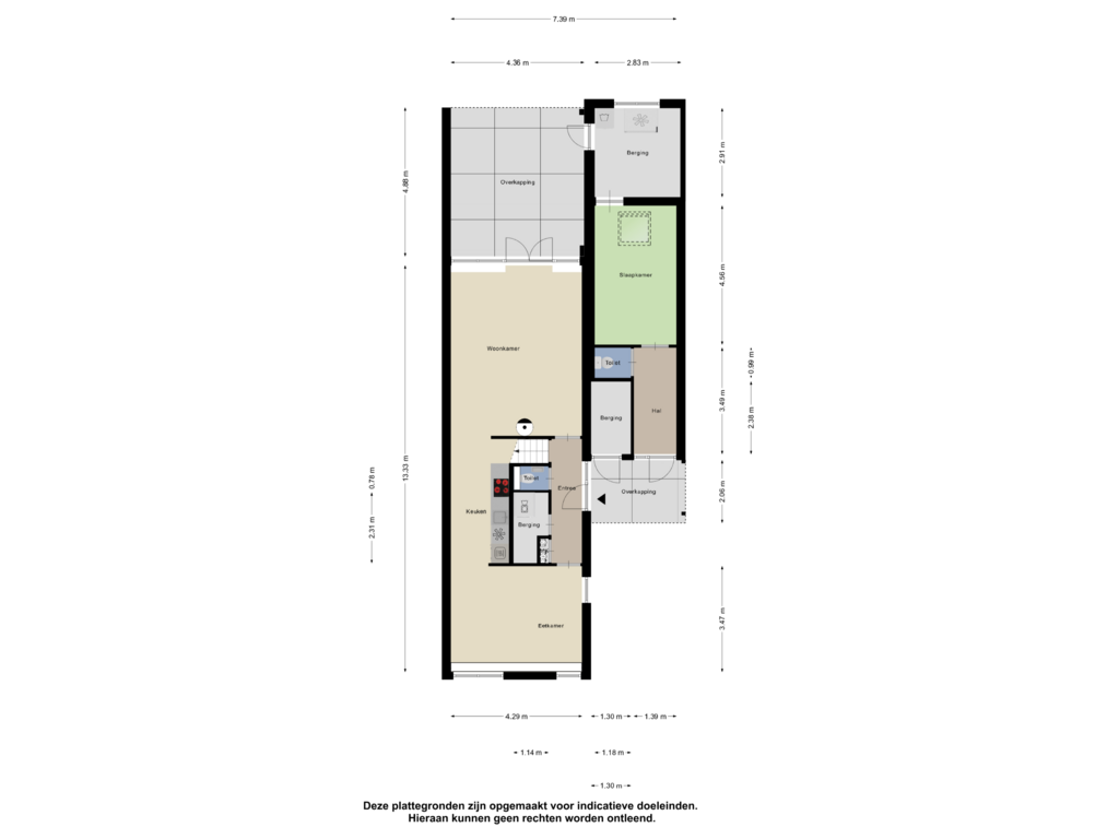 Bekijk plattegrond van Begane Grond van Westermaad 19