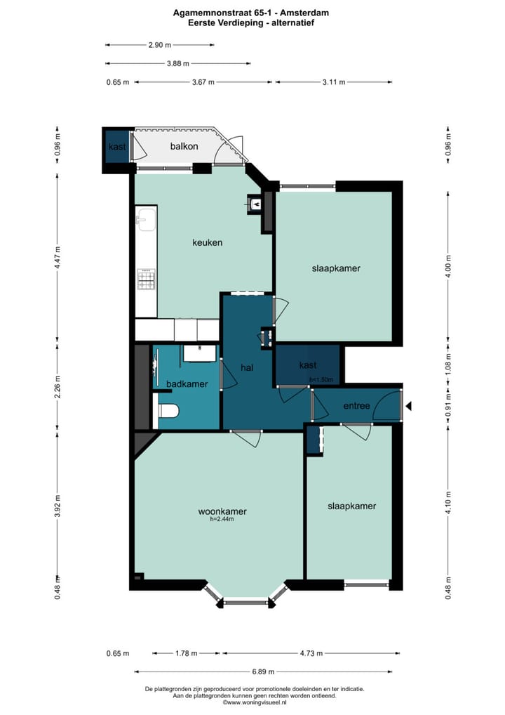 Foto 31 van Agamemnonstraat 65-1