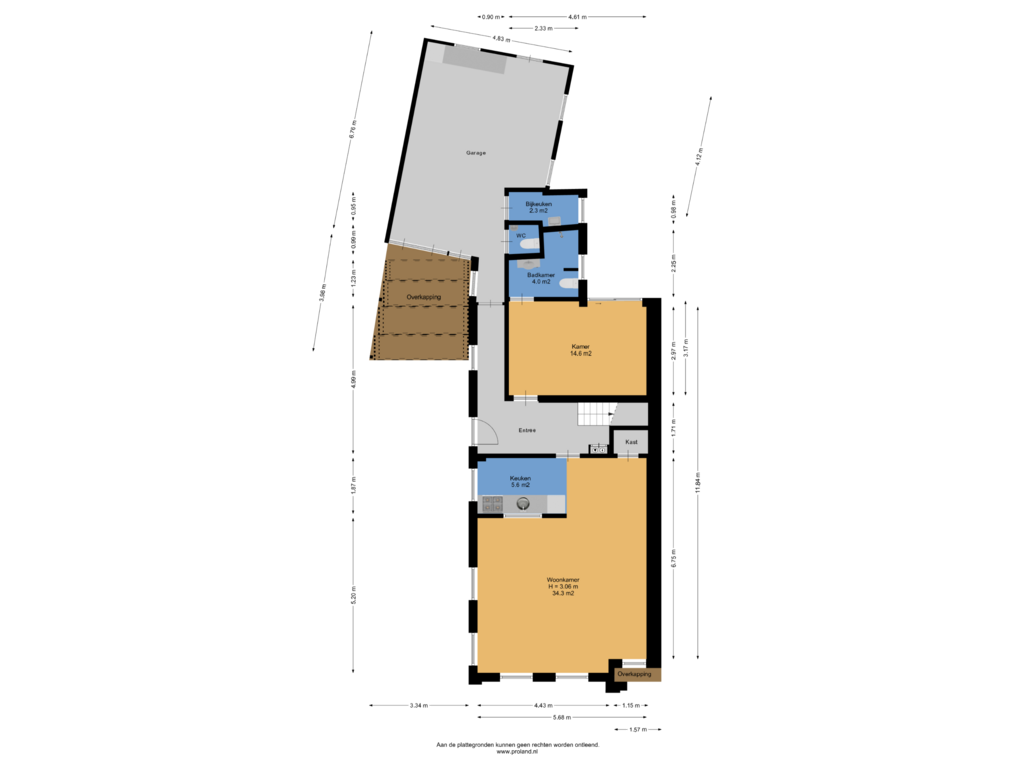 Bekijk plattegrond van Begane Grond van Heerestraat 58