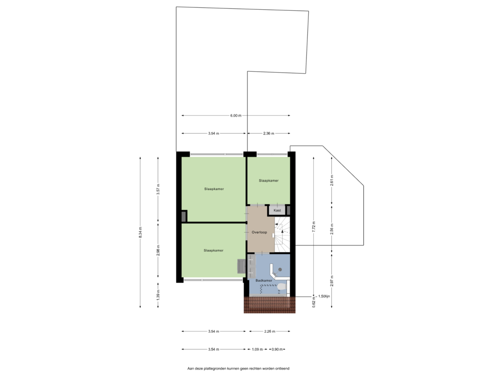 Bekijk plattegrond van Eerste verdieping van Anjerlaan 32