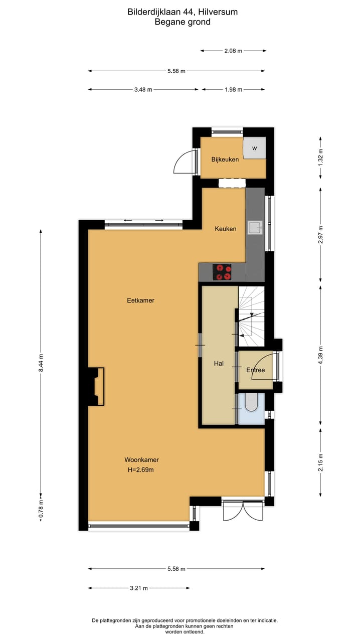 Foto 24 van Bilderdijklaan 44