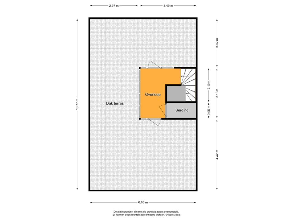 Bekijk plattegrond van 3e Verdieping van Kuinrestraat 31