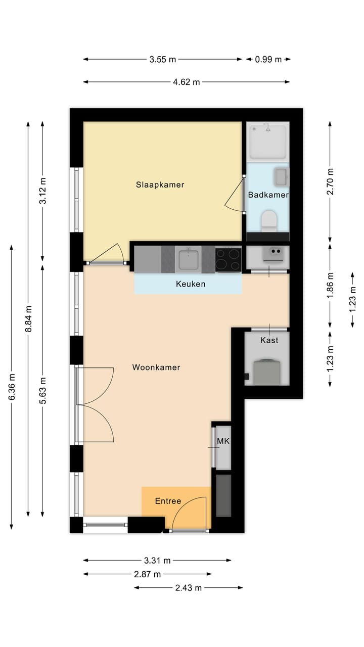 Foto 23 van Herenstraat 14-B