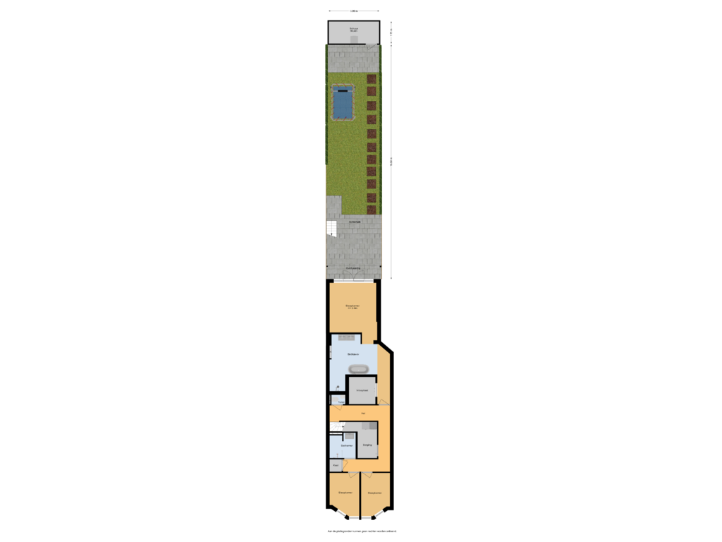 Bekijk plattegrond van Situatie van Heemraadssingel 143-D