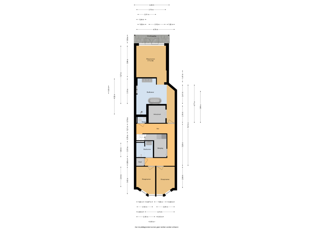 Bekijk plattegrond van Souterrain van Heemraadssingel 143-D