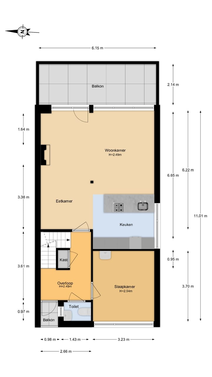 Foto 59 van Kochstraat 2-A