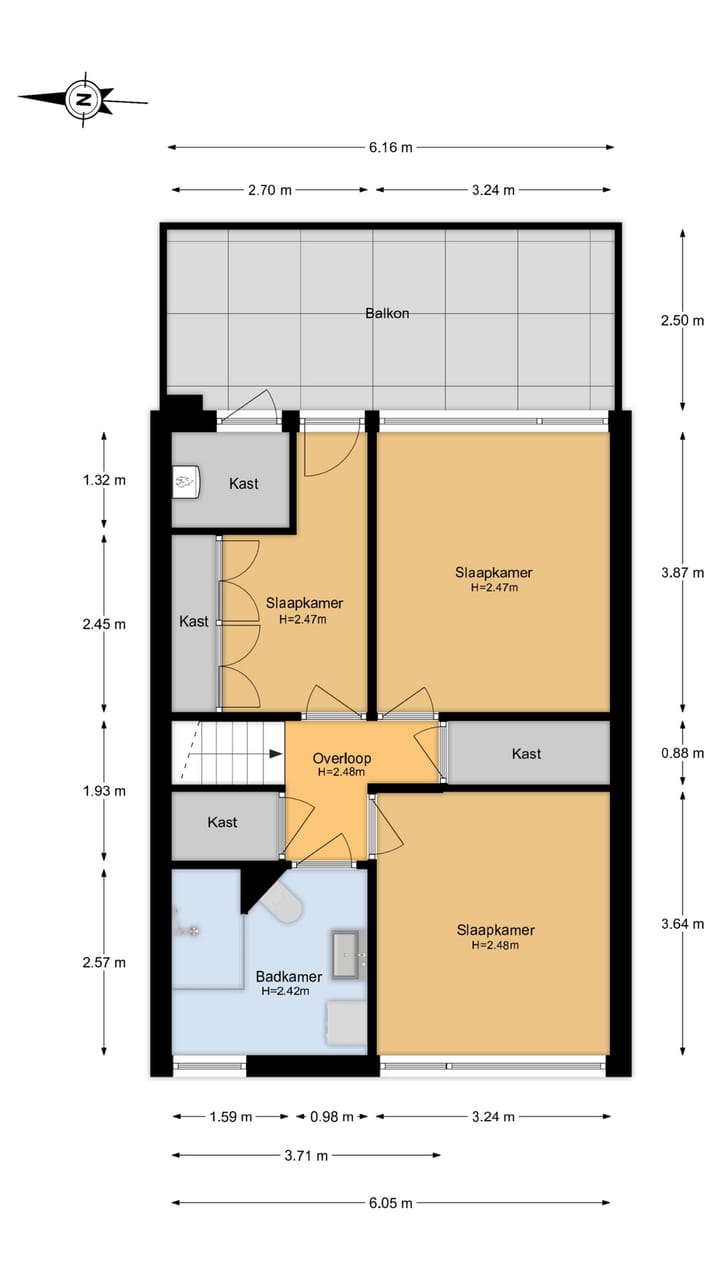 Foto 60 van Kochstraat 2-A
