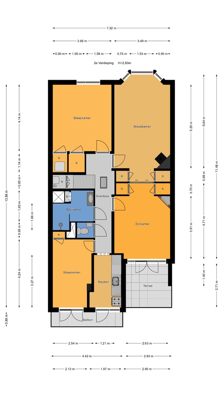 Foto 35 van Hanenburglaan 34-B