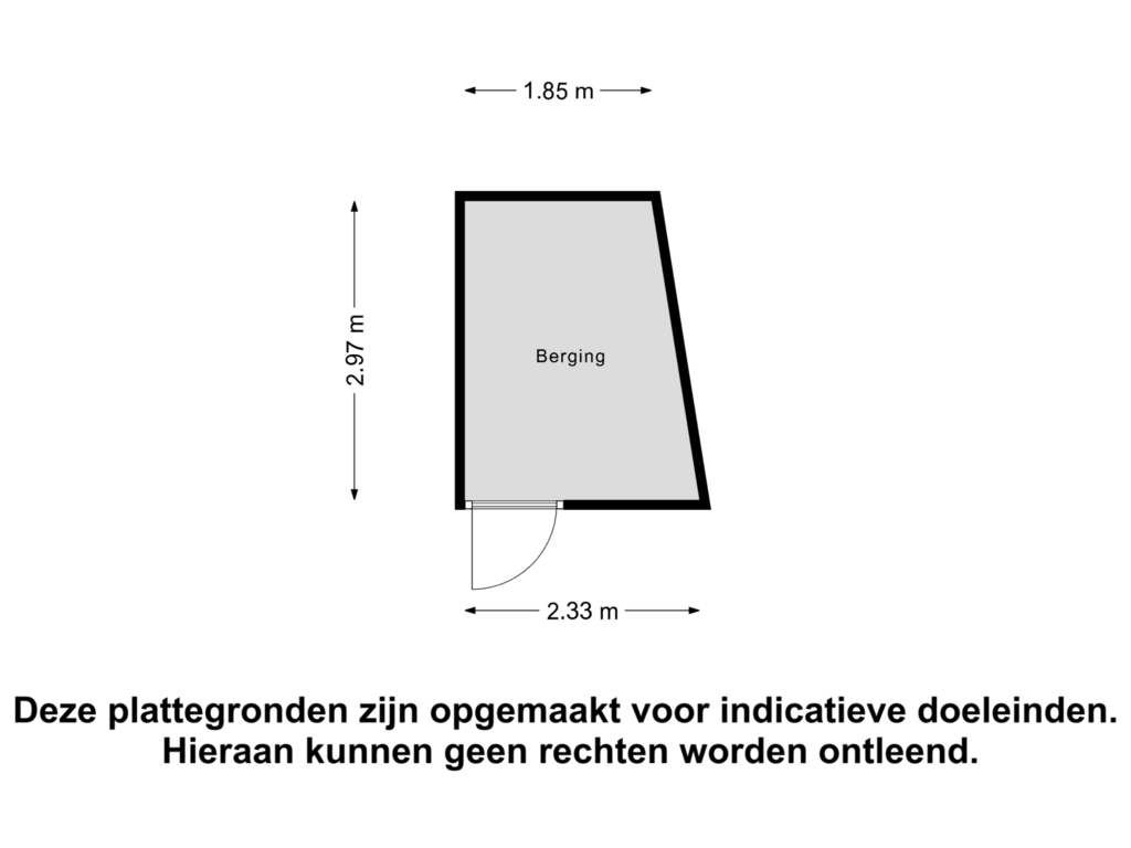 Bekijk plattegrond van Berging van Linie 72